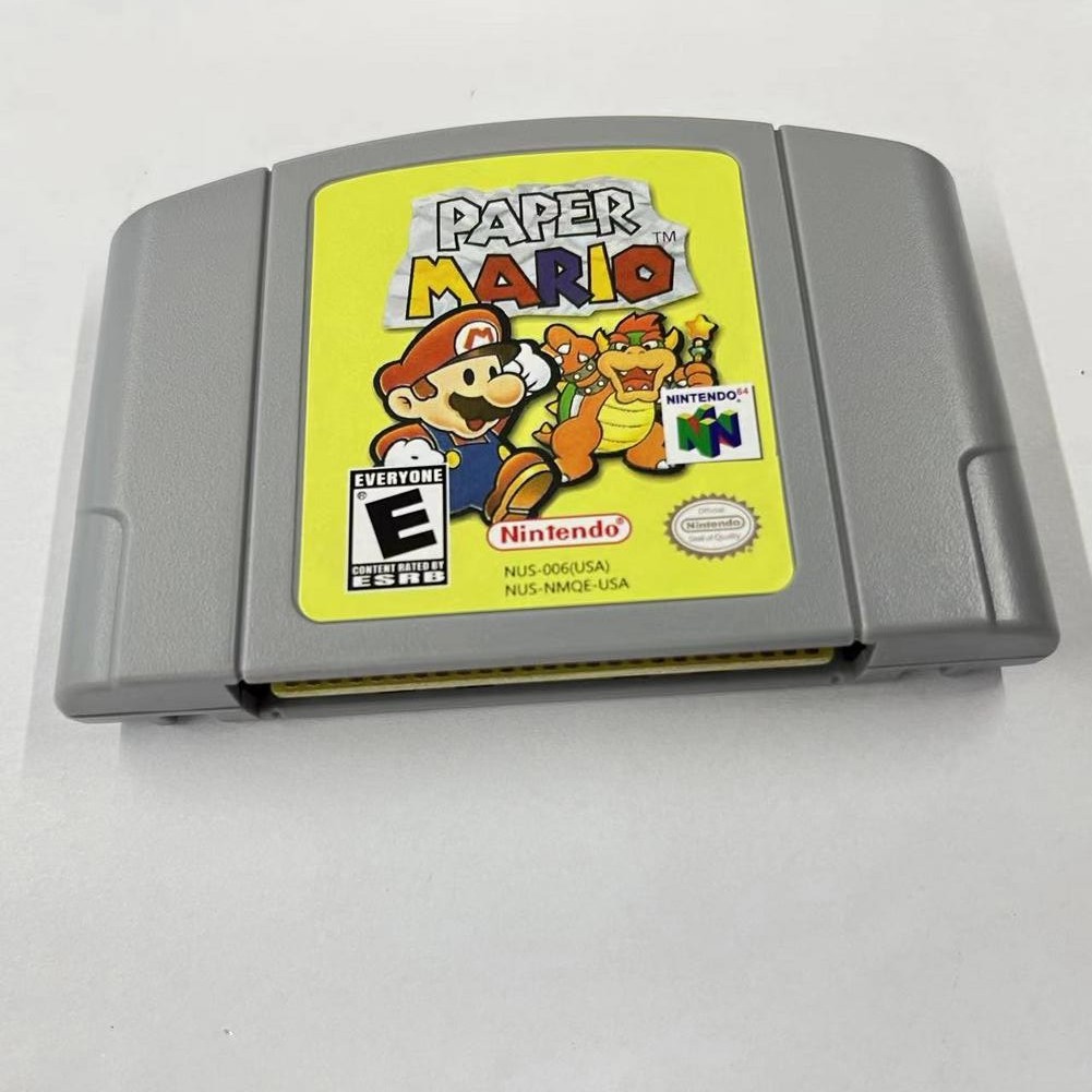Paper Mario – Nintendo 64 (N64) Perfect addition Tested and working