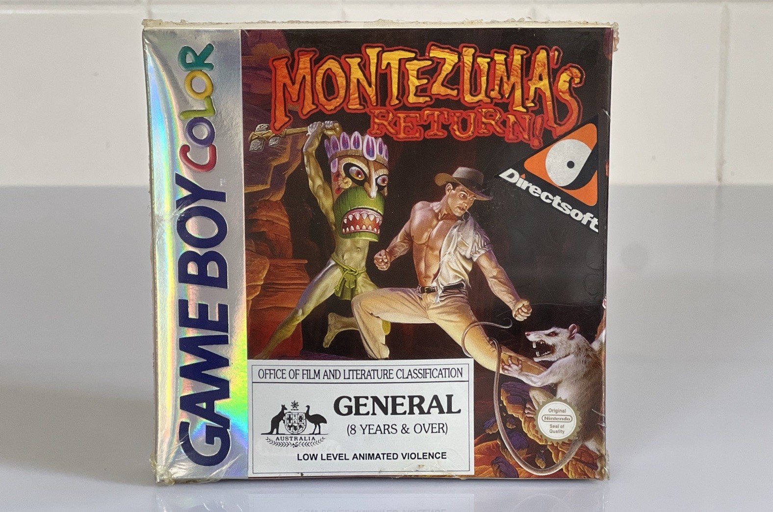 Montezuma’s Return (1998) Nintendo Game Boy Color NEW & SEALED Take 2 Interactiv