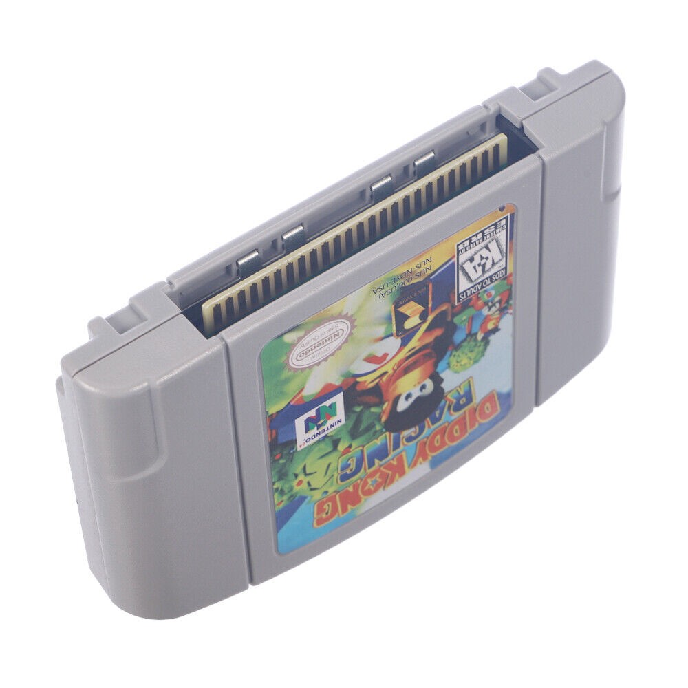 Diddy Kong Racing Video Game Cartridge Console Card For Nintendo N64 Game