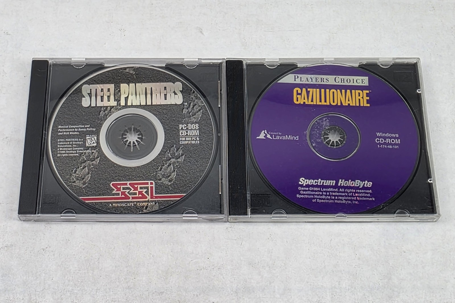 Lot of 9 Vintage 90’s Military War Strategy Software PC Games CD-Rom