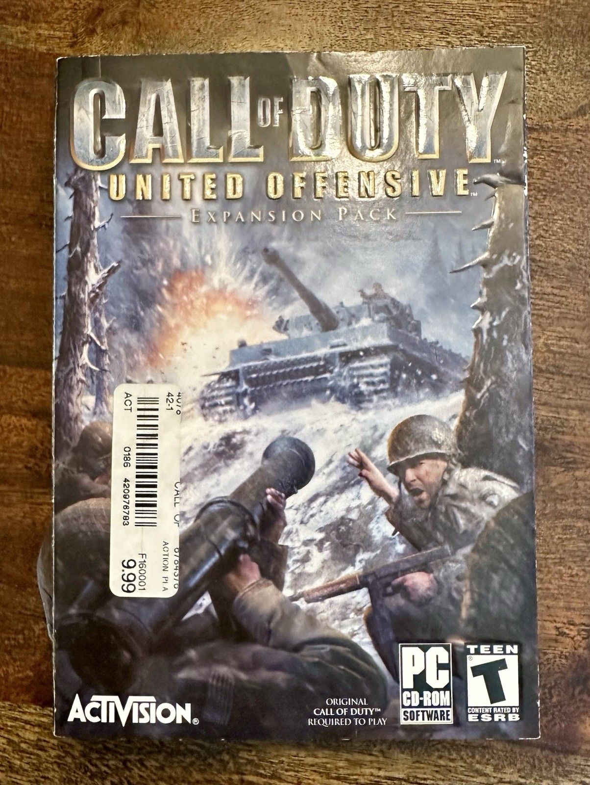 Call of Duty United Offensive Expansion Pack Windows PC 2004 Brand New – SEALED