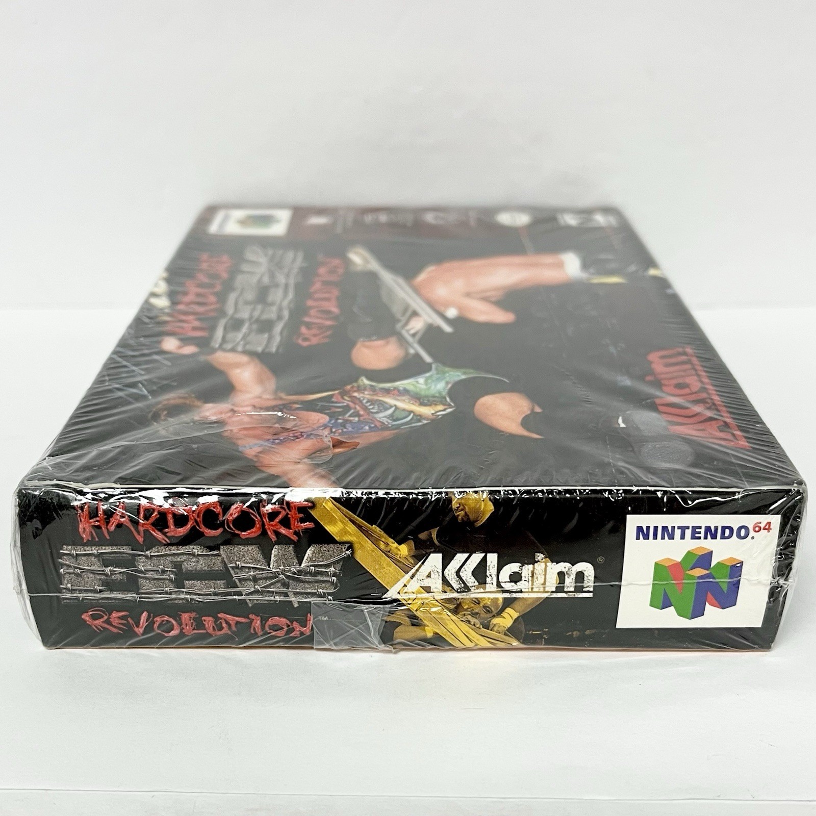 N64 Nintendo 64 ECW HARDCORE REVOLUTION New Factory Sealed Game Wrestling WWF