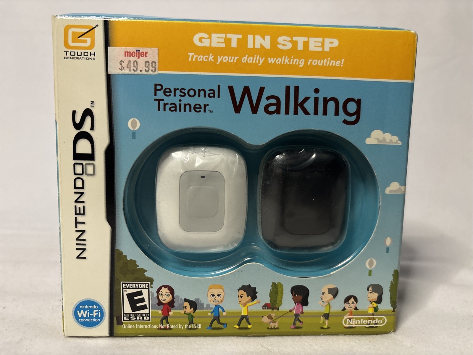 Personal Trainer: Walking with Activity Meter (Nintendo DS) SEALED NIB