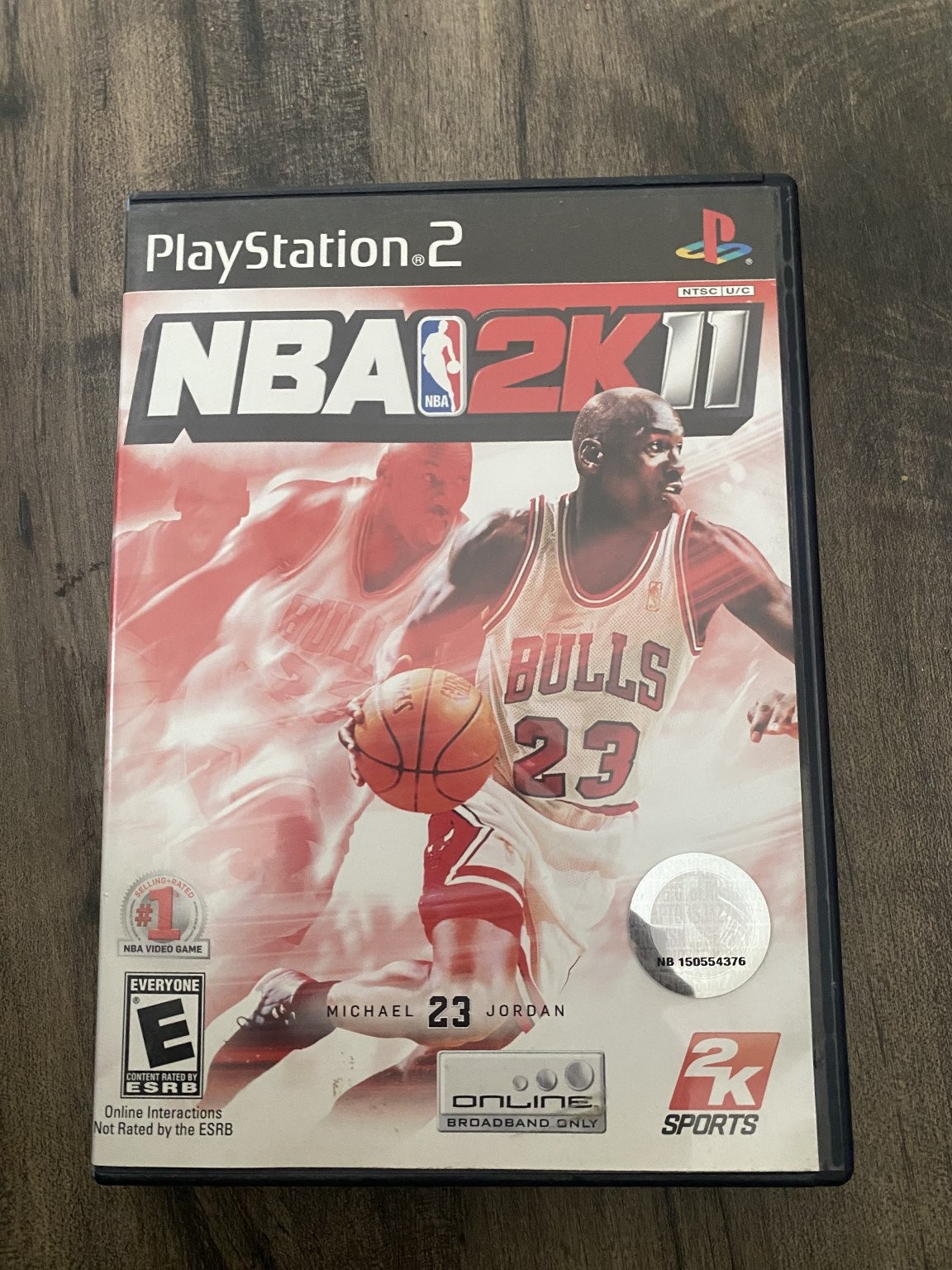 NBA 2K11 PlayStation 2 PS2 Video Game Michael Jordan Basketball