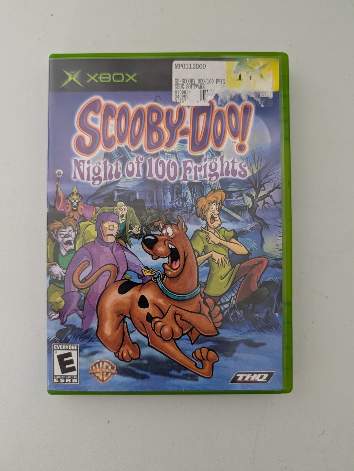 Scooby-Doo Night of 100 Frights (Original Xbox) CIB Black Label Very Good Tested