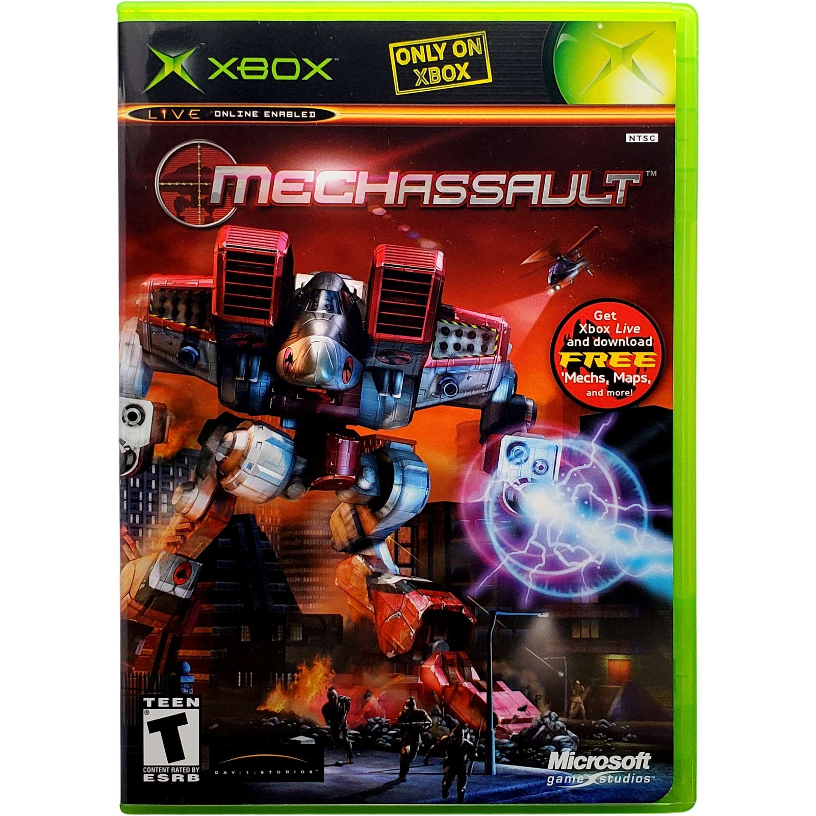 MechAssault – Microsoft Xbox Pristine Tested Authentic 180 Day Guarantee