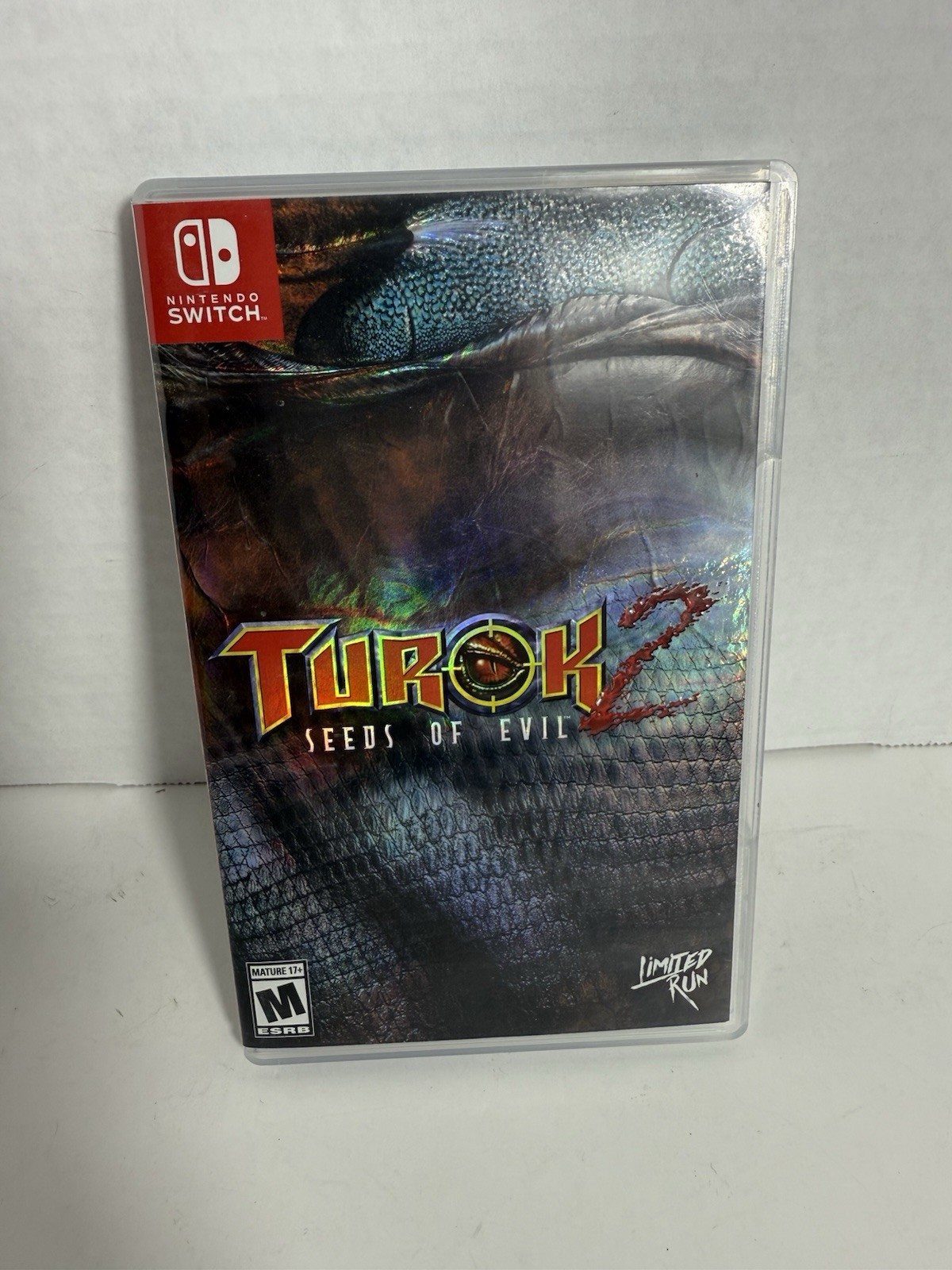 Turok 2: Seeds of Evil Remaster (Switch, 2019) – Holographic Cover