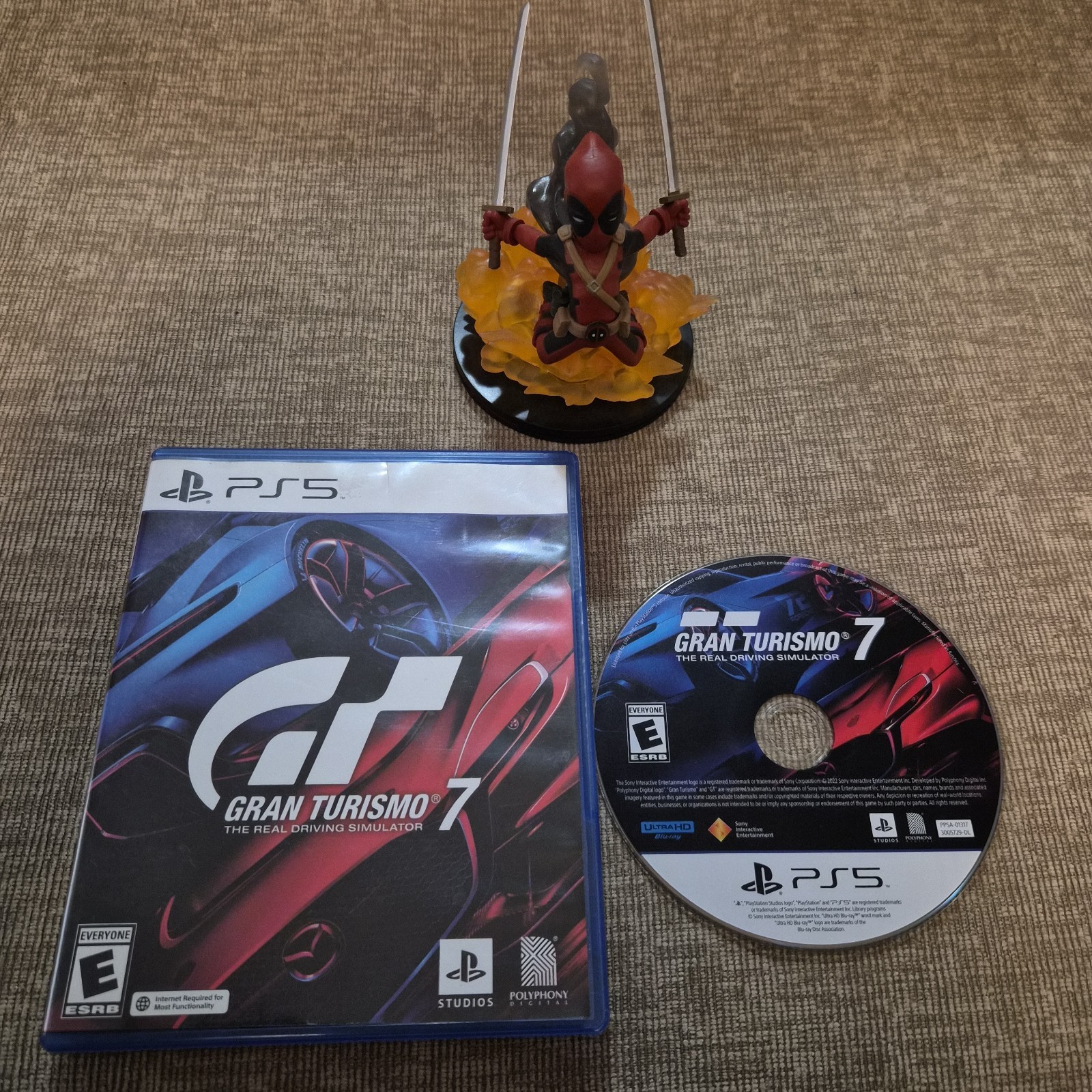 Gran Turismo 7 Standard Edition (Sony PlayStation 5 2022) DISC AND CASE