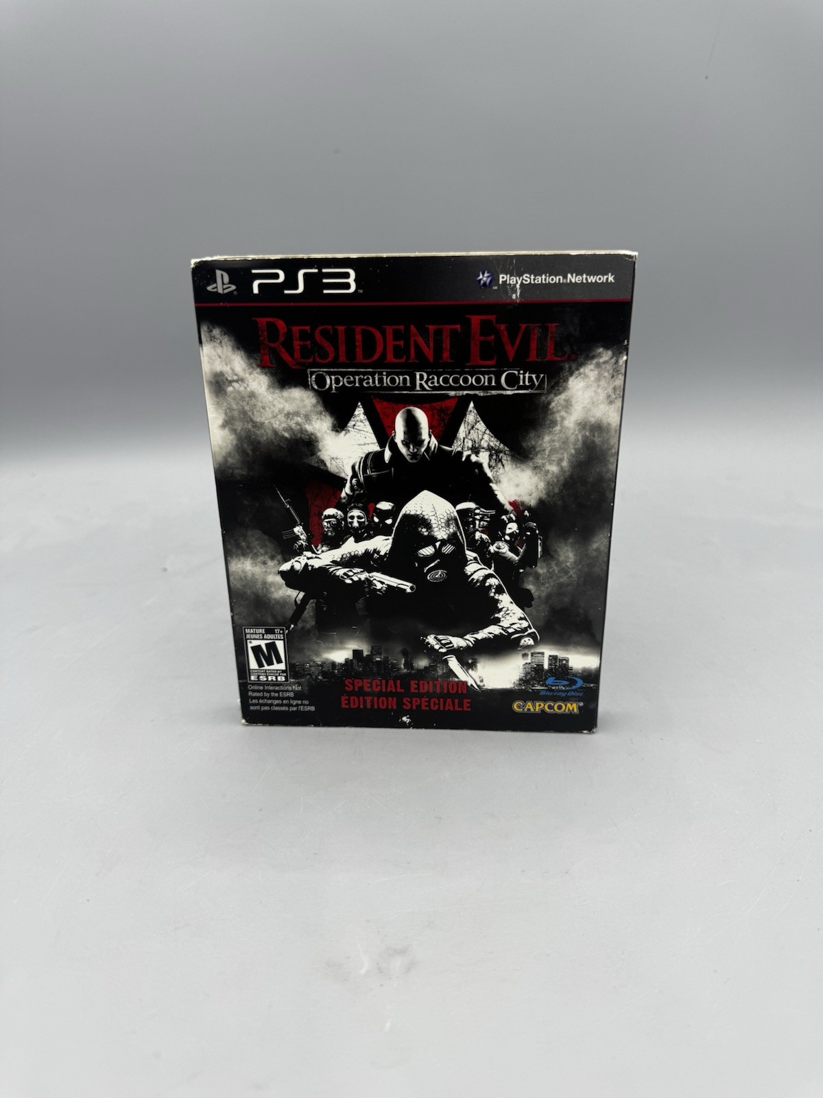 resident evil operation raccoon city special edition ps3 complete in steelbook