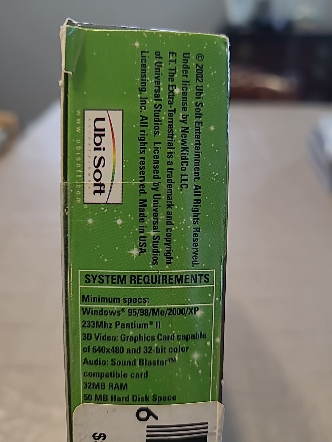 E.T. The Extra-Terrestrial 20th Anniversary Phone Home Adventure Rated E