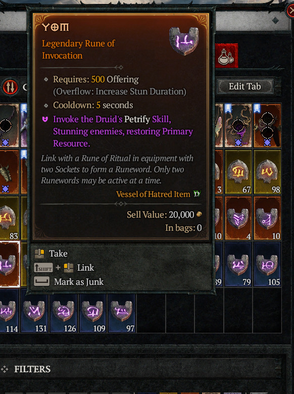 YOM Rune – Softcore Seasonal or Eternal – 🔥 DIABLO 4