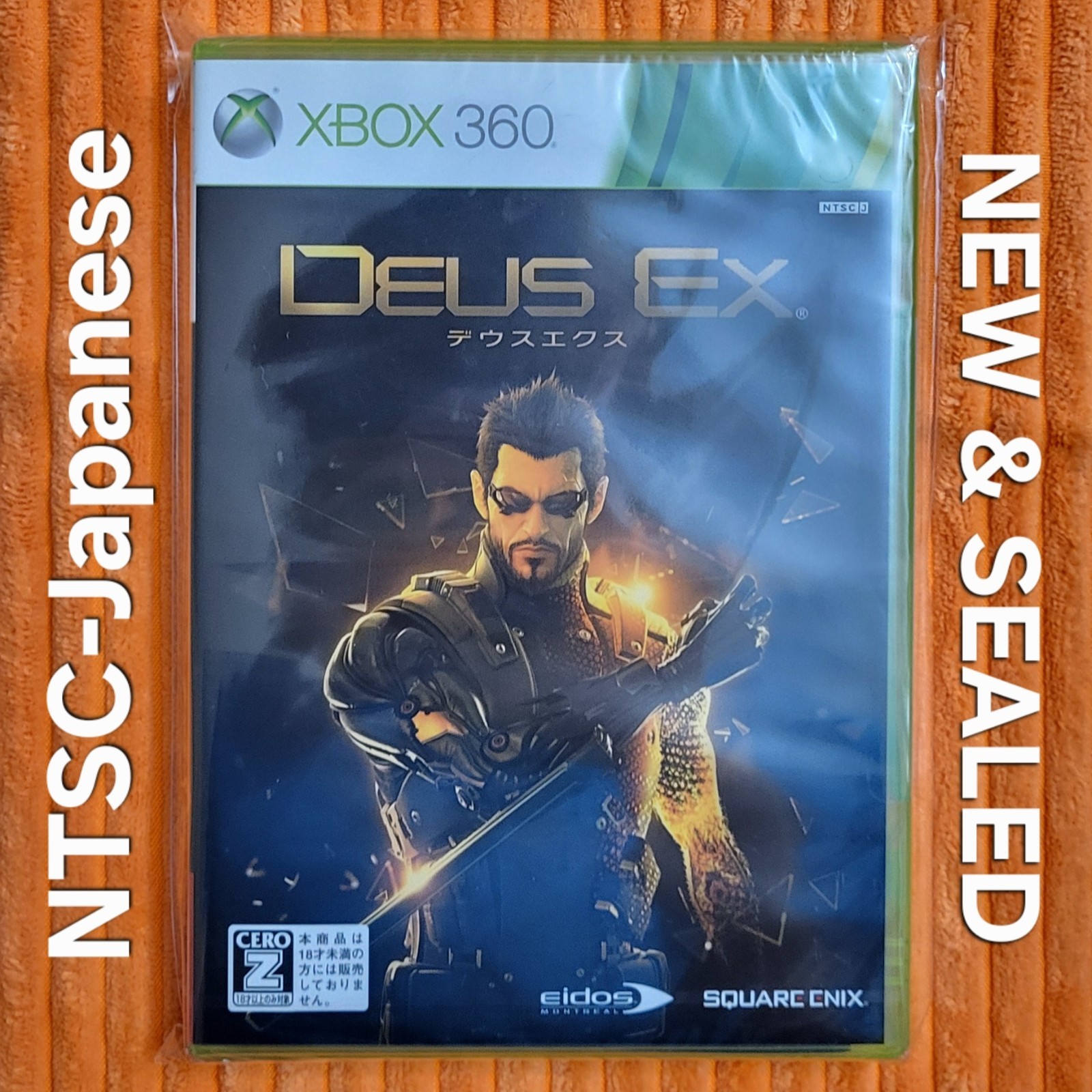 Deus Ex Human Revolution – NTSC-Japanese XBOX 360 – NEW & SEALED