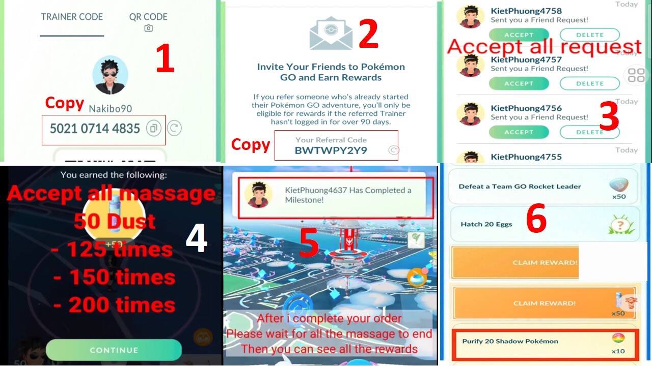 Pokémon Go – 100 Candy Rare – Friend finder Medal – Fast And Safe