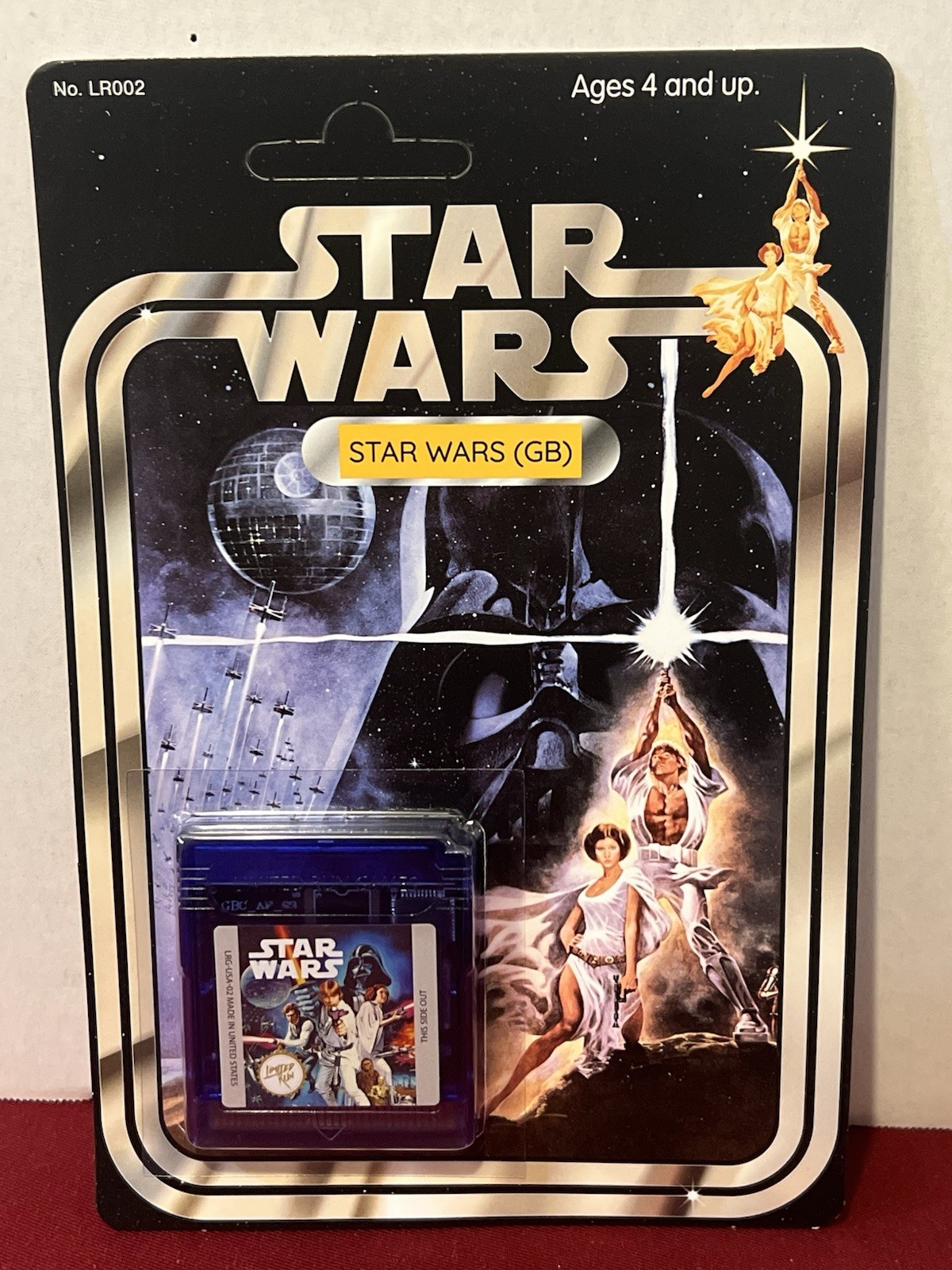 Limited Run Star Wars A New Hope Game Boy Cartridge -New, Sealed On Blister Card