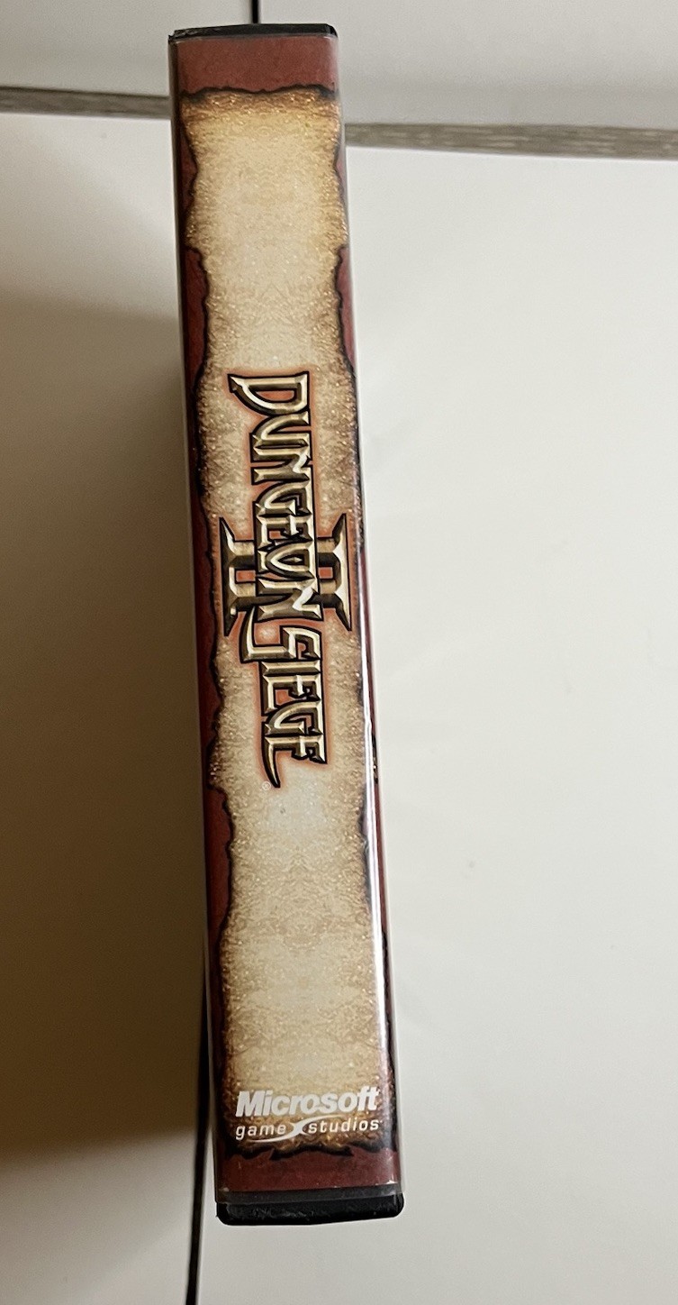 Dungeon Siege II PC 2005 Microsoft Mature Role Playing RPG All Discs