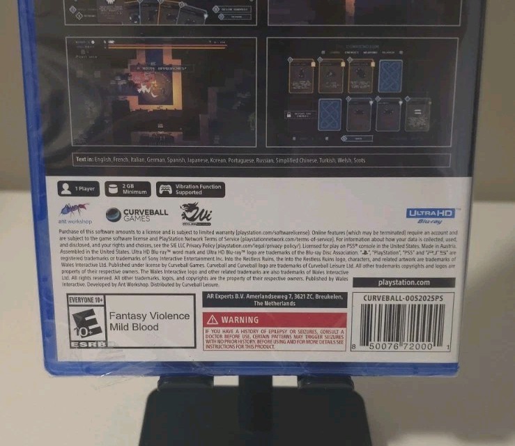 Into The Restless Ruins (Playstation 5 | PS5) Brand New Factory Sealed Rip Seal