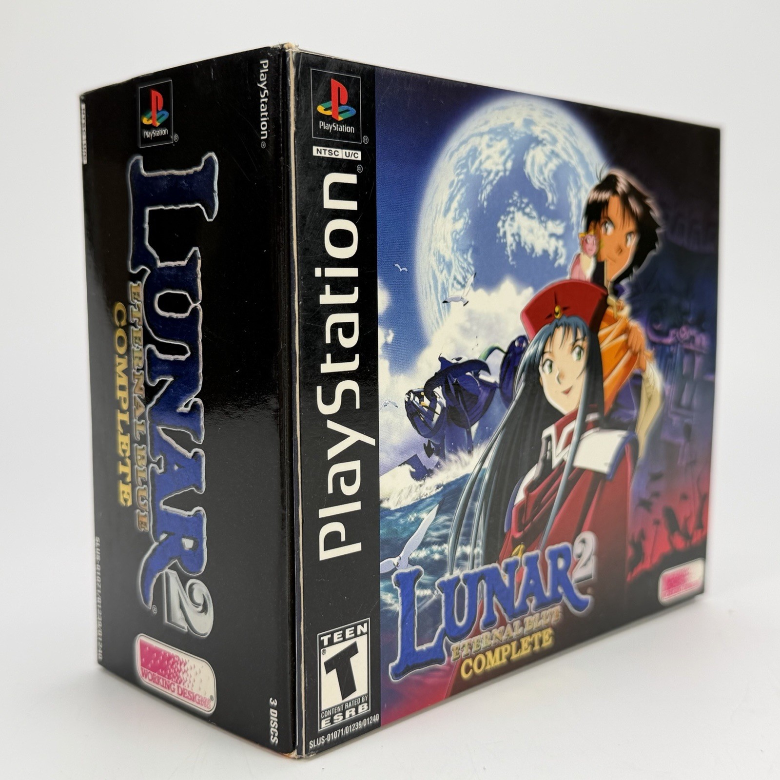Vintage Sony Playstation 1 PS1 Lunar 2 Eternal Blue Complete NEW SEALED MINT