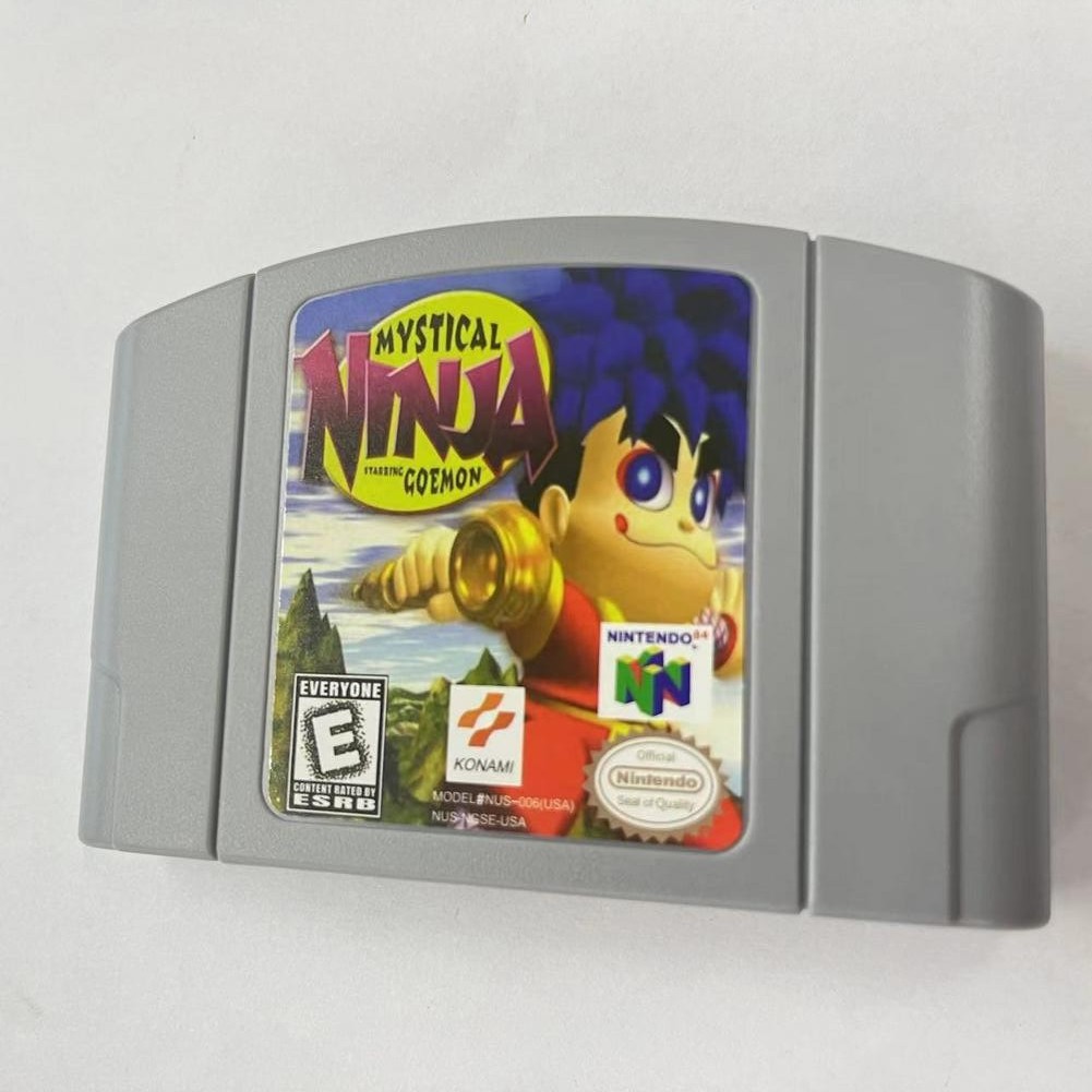 Mystical Ninja Starring Goemon – Nintendo 64 (N64) Near mint Hard to find