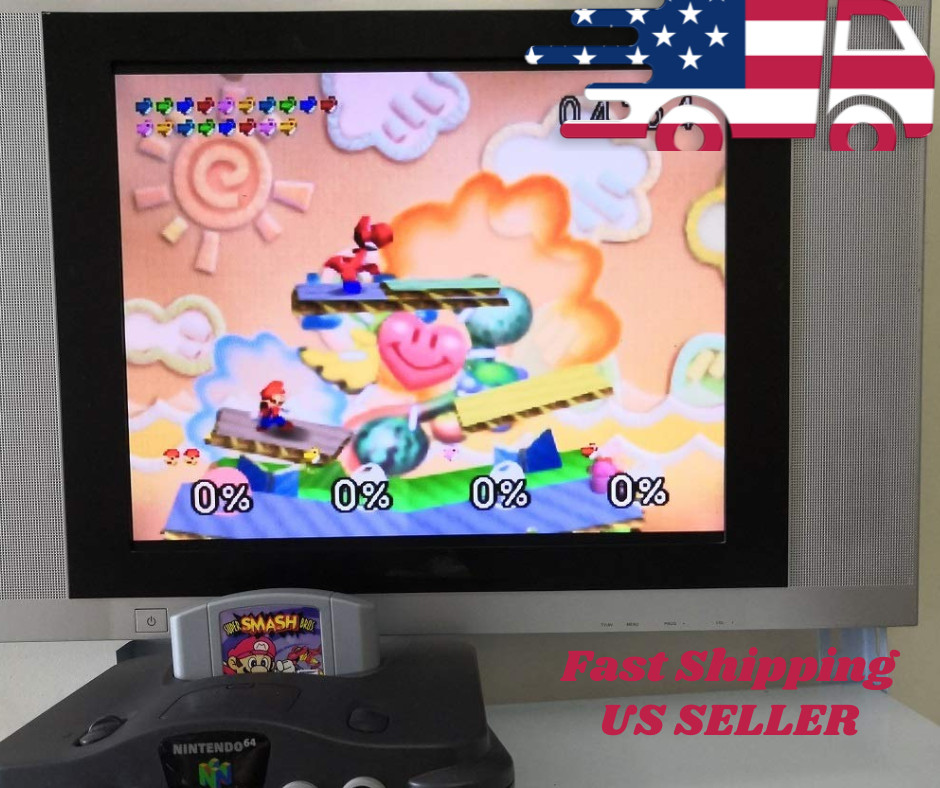 Super Smash Bros N64 Cart Tested Working Nintendo 64 Game