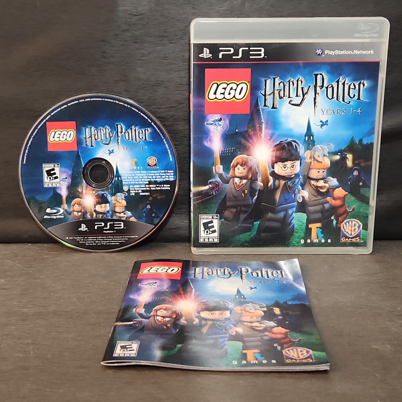 LEGO Harry Potter Years 1-4 PS3 PlayStation 3 Game CIB
