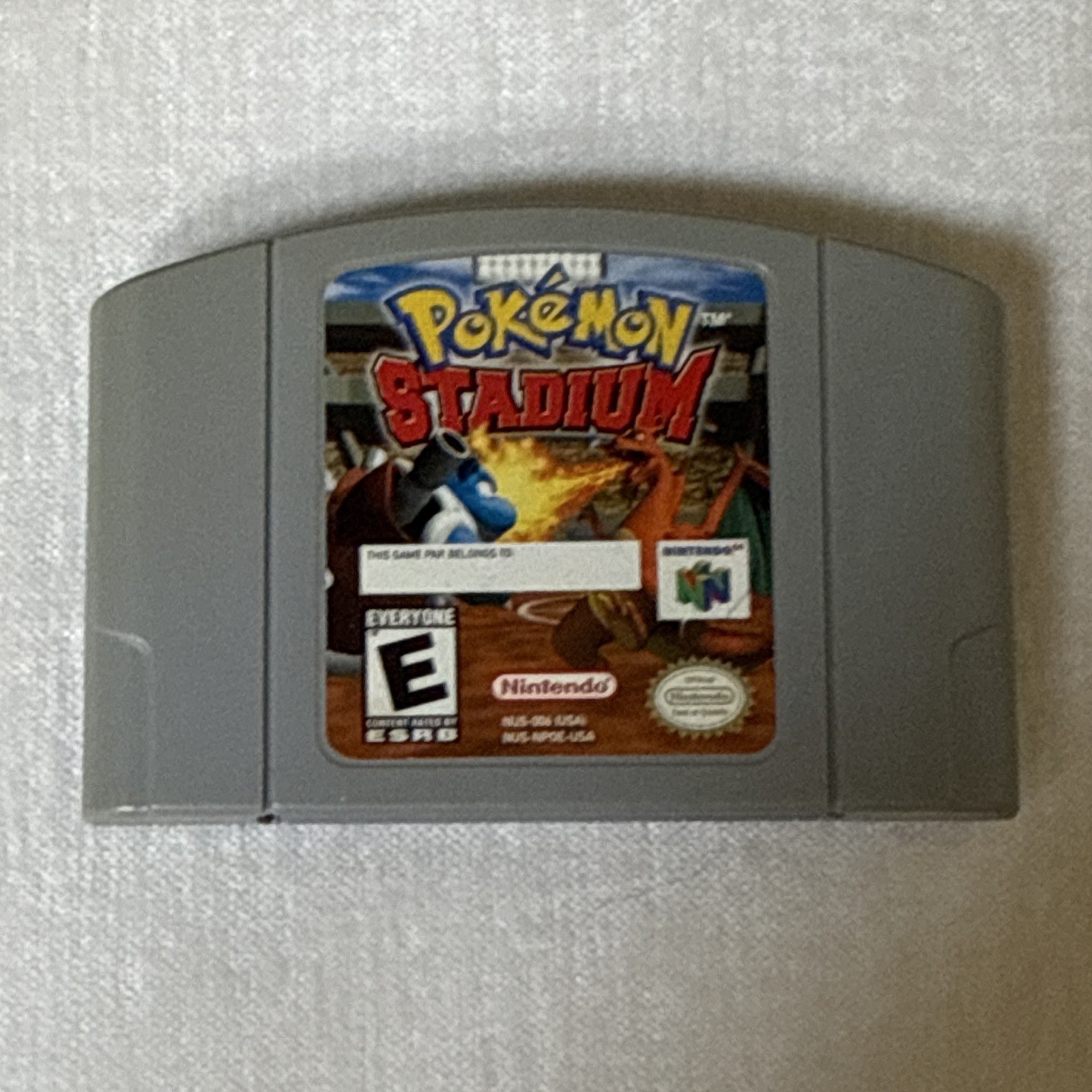 Pokemon Stadium Nintendo 64 N64 Authentic Cartridge Only Tested Working
