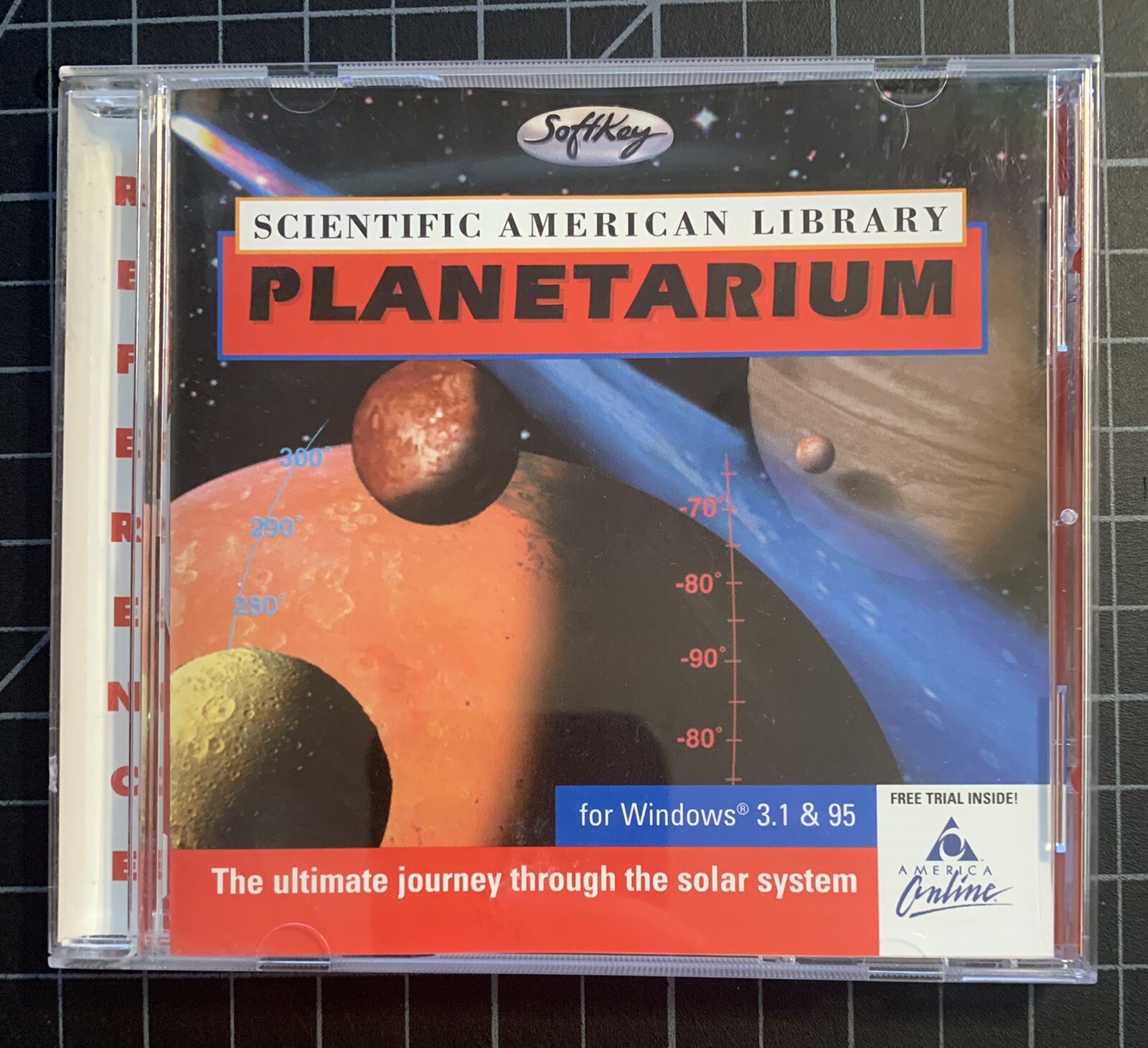 SCIENTIFIC AMERICAN LIBRARY PLANETARIUM 1996 CD-ROM WINDOWS 3.1 & 95