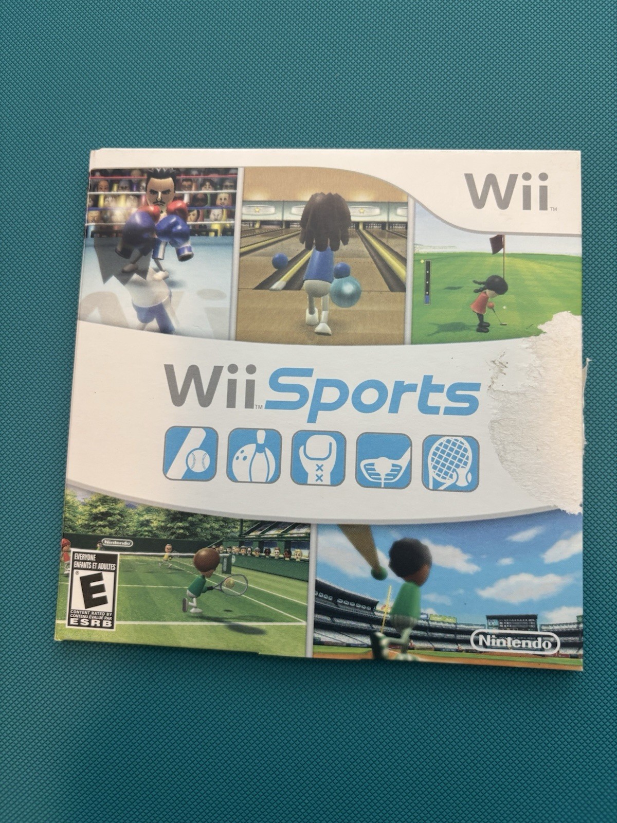 Wii Sports 2006 Nintendo Wii Sports Case, Disc, and Manual