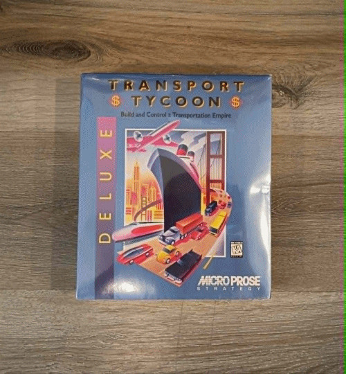 TYCOON Deluxe PC CD-Rom Big Box Game CD Microsoft SEALED RARE 1995