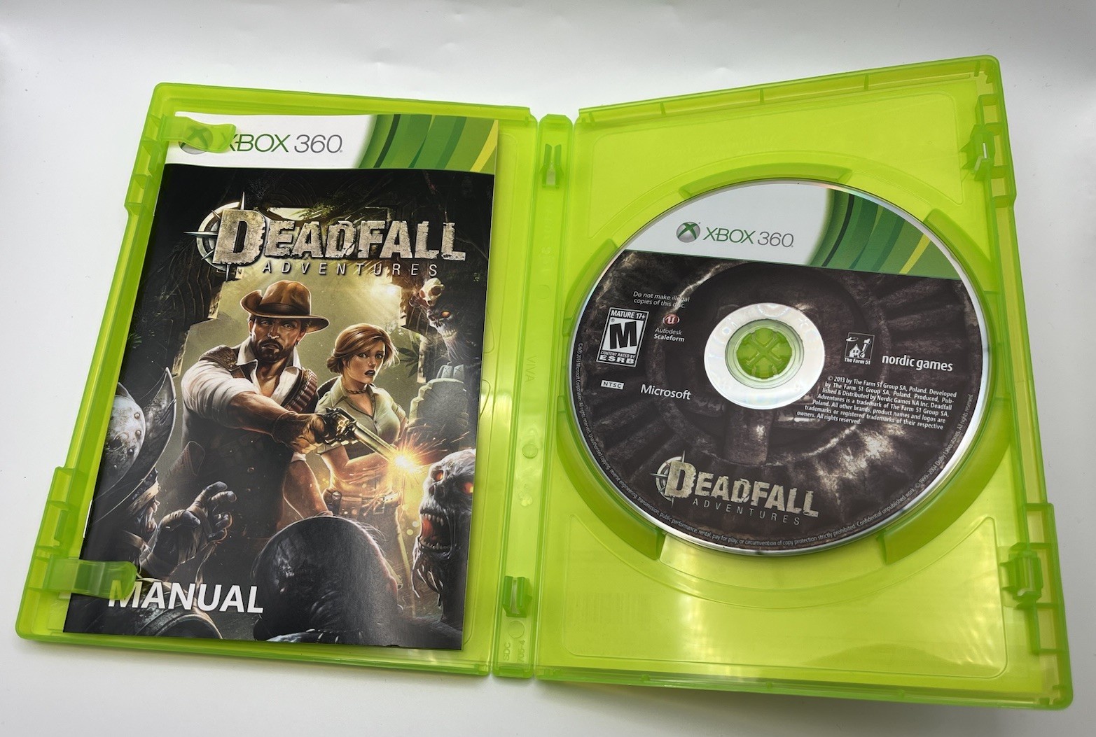 Deadfall Adventures (Microsoft Xbox 360, 2013)