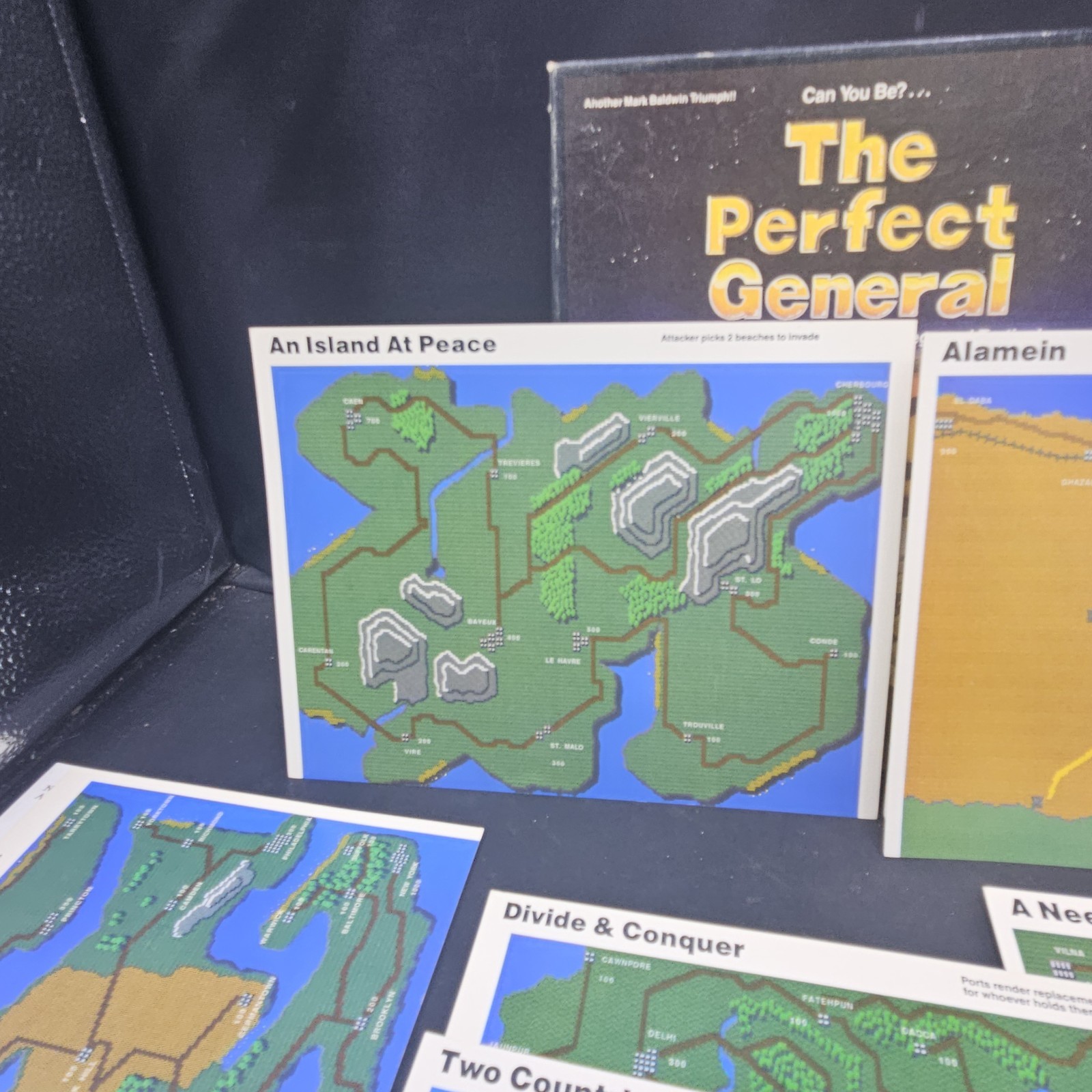 The Perfect General 1991 Quantum Quality Amiga Big Box The Ultimate Challenge
