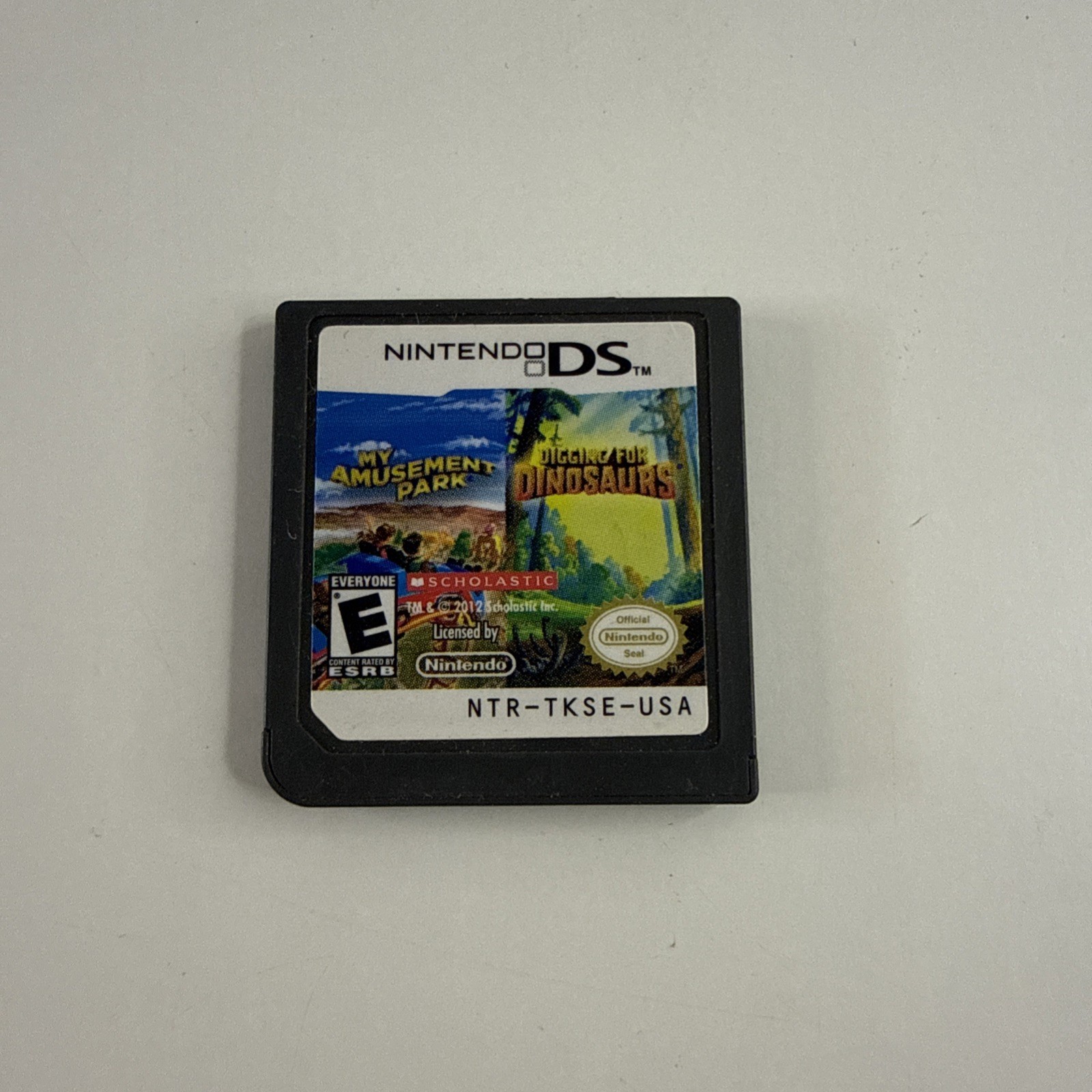 My Amusement Park Digging for Dinosaurs (Nintendo DS, 2012) Loose Tested