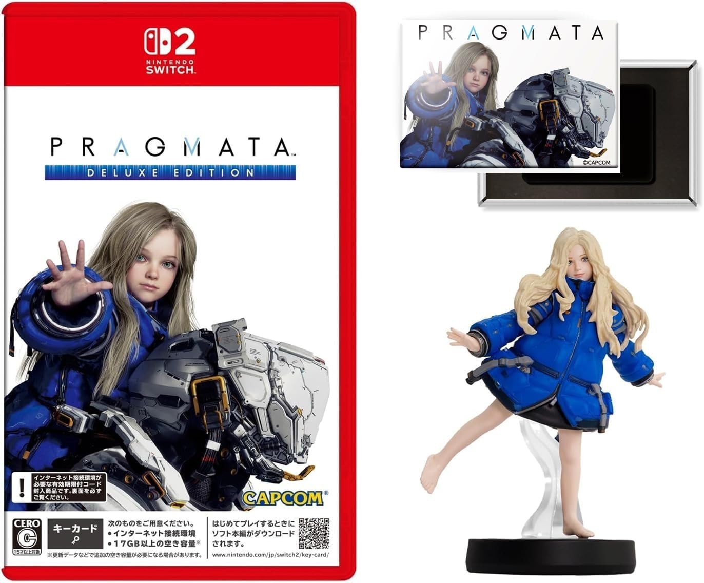PRAGMATA Deluxe Edition – Nintendo Switch 2 + amiibo Diana Bundle Japan Limited