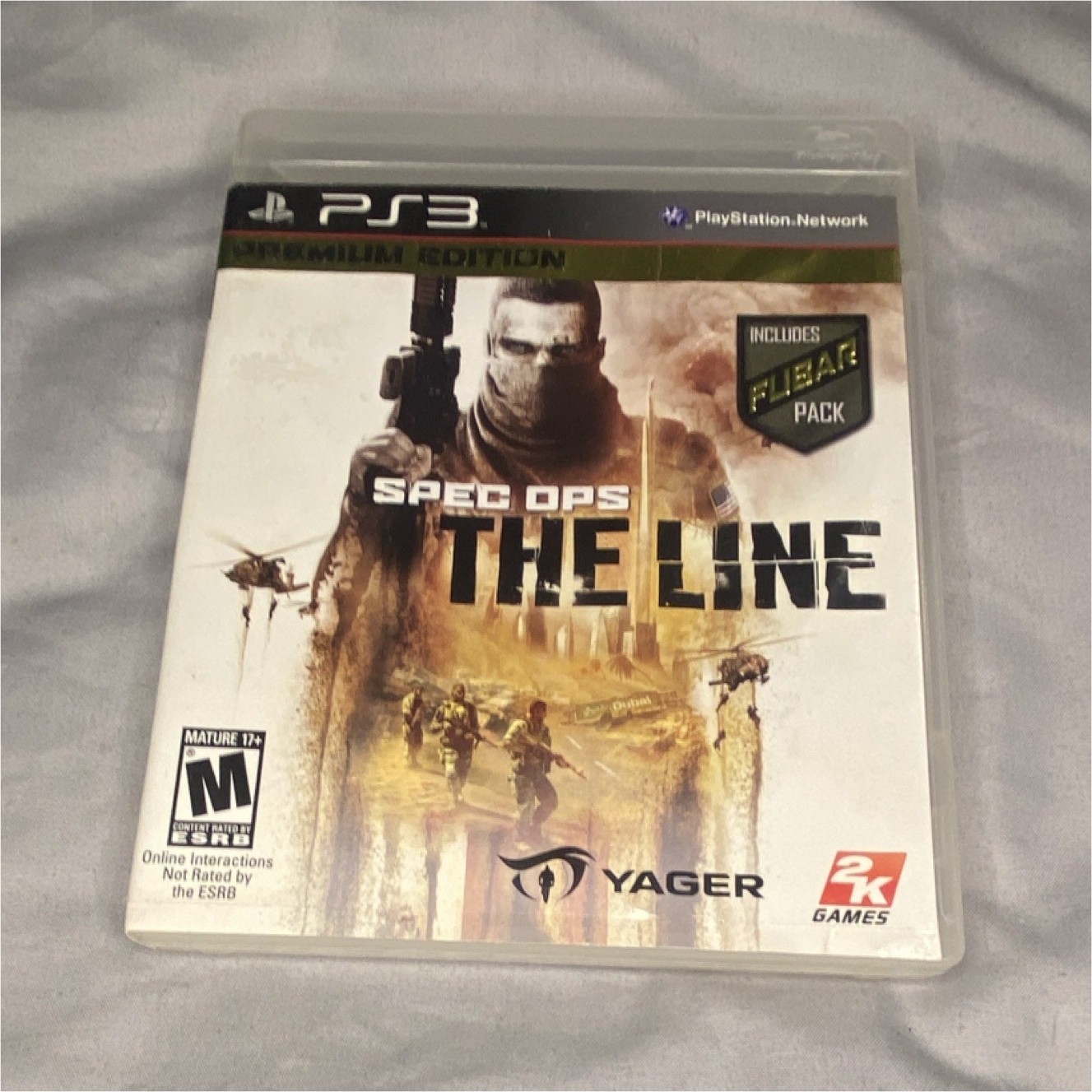Spec Ops: The Line Premium Edition PS3 M Mature Rated Shooter