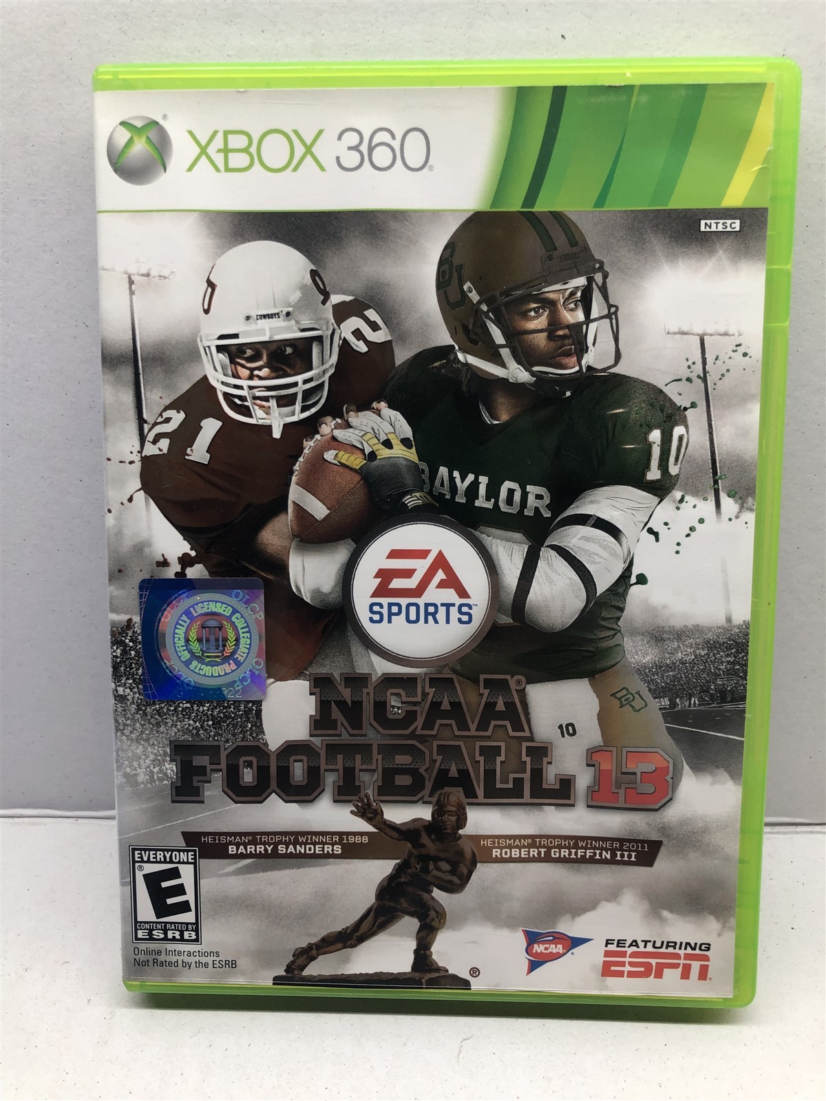 NCAA Football 13 (Xbox 360, 2012) Complete Tested Working – Free Ship