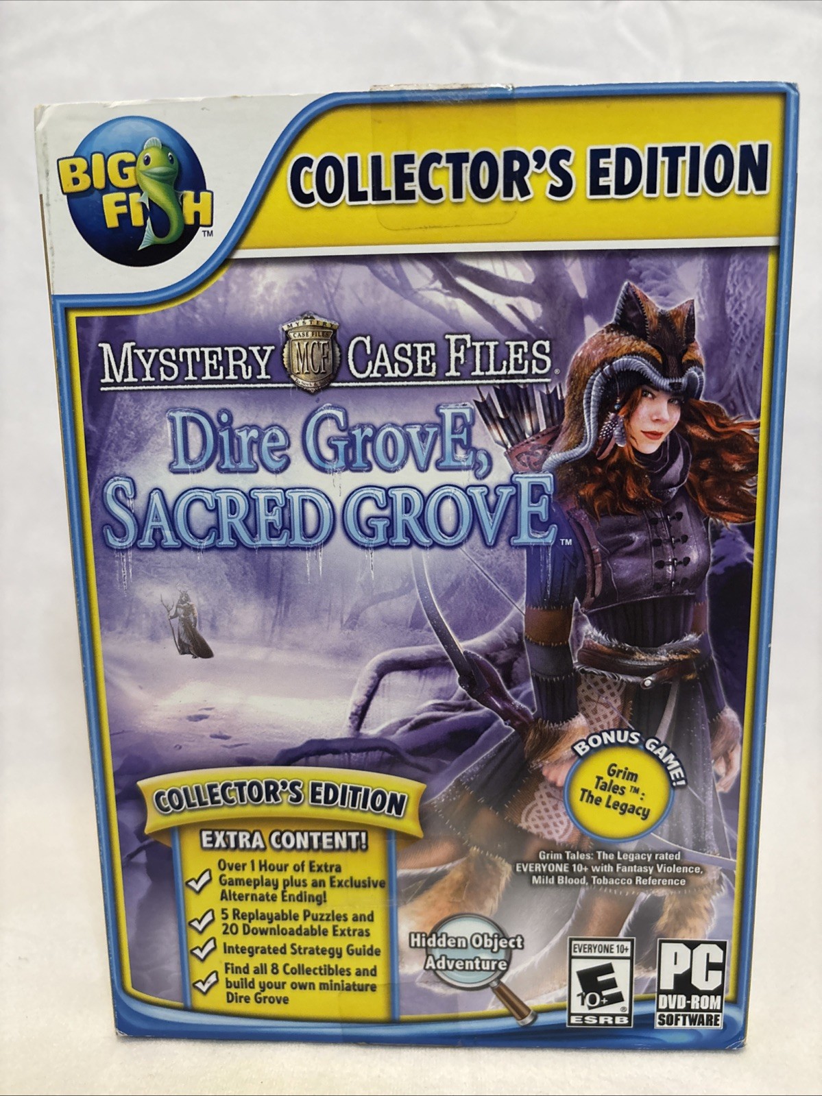 Mystery Case Files Dire Grove, Sacred Grove (PC Game) Collectors Edition