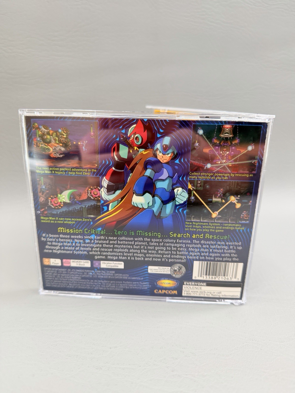 Mega Man X6 (Sony PlayStation 1, 2001) CIB – Very Good Condition