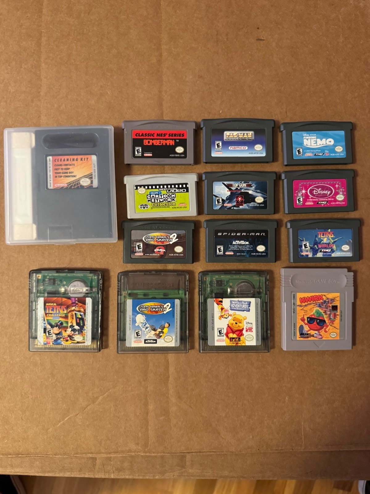 Lot of 14 Games – Magical Tetris Challenge Nintendo Game Boy Color Advance &More