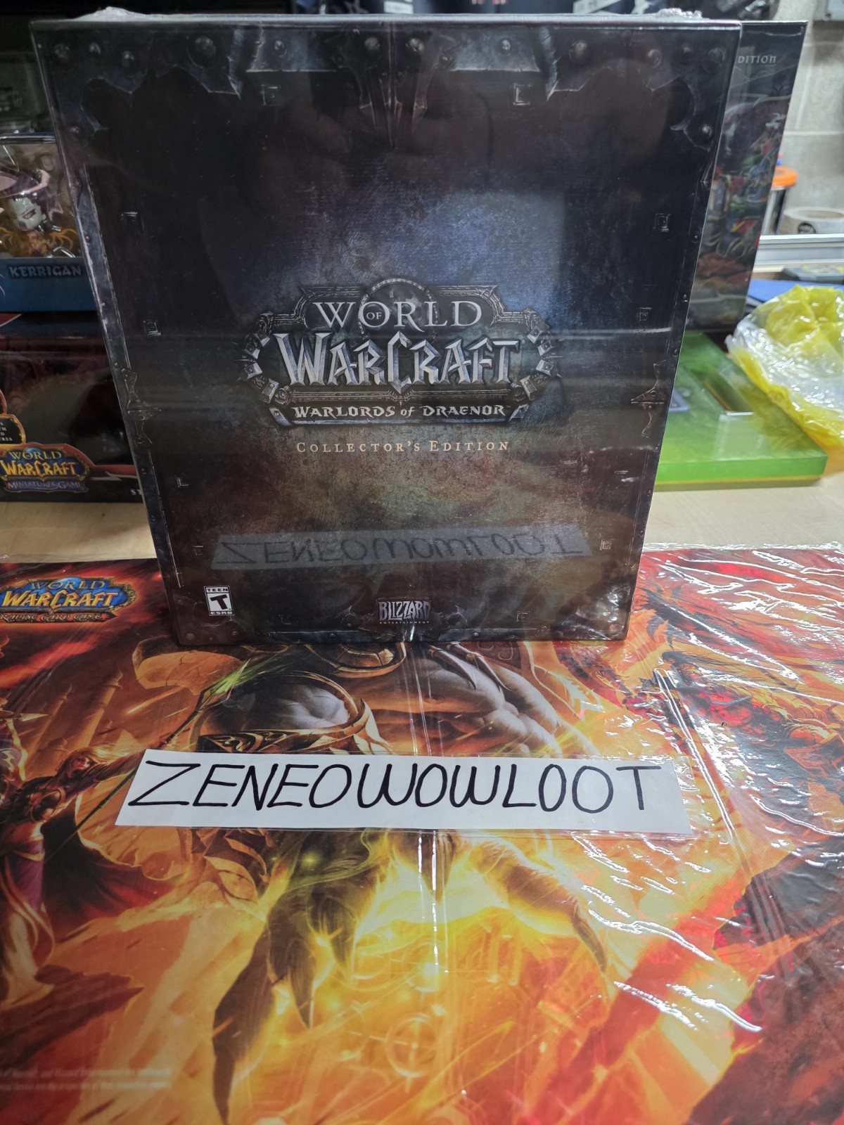 WORLD OF WARCRAFT WARLORDS OF DRAENOR COLLECTOR’S EDITION NEW SEALED LOOK WOW