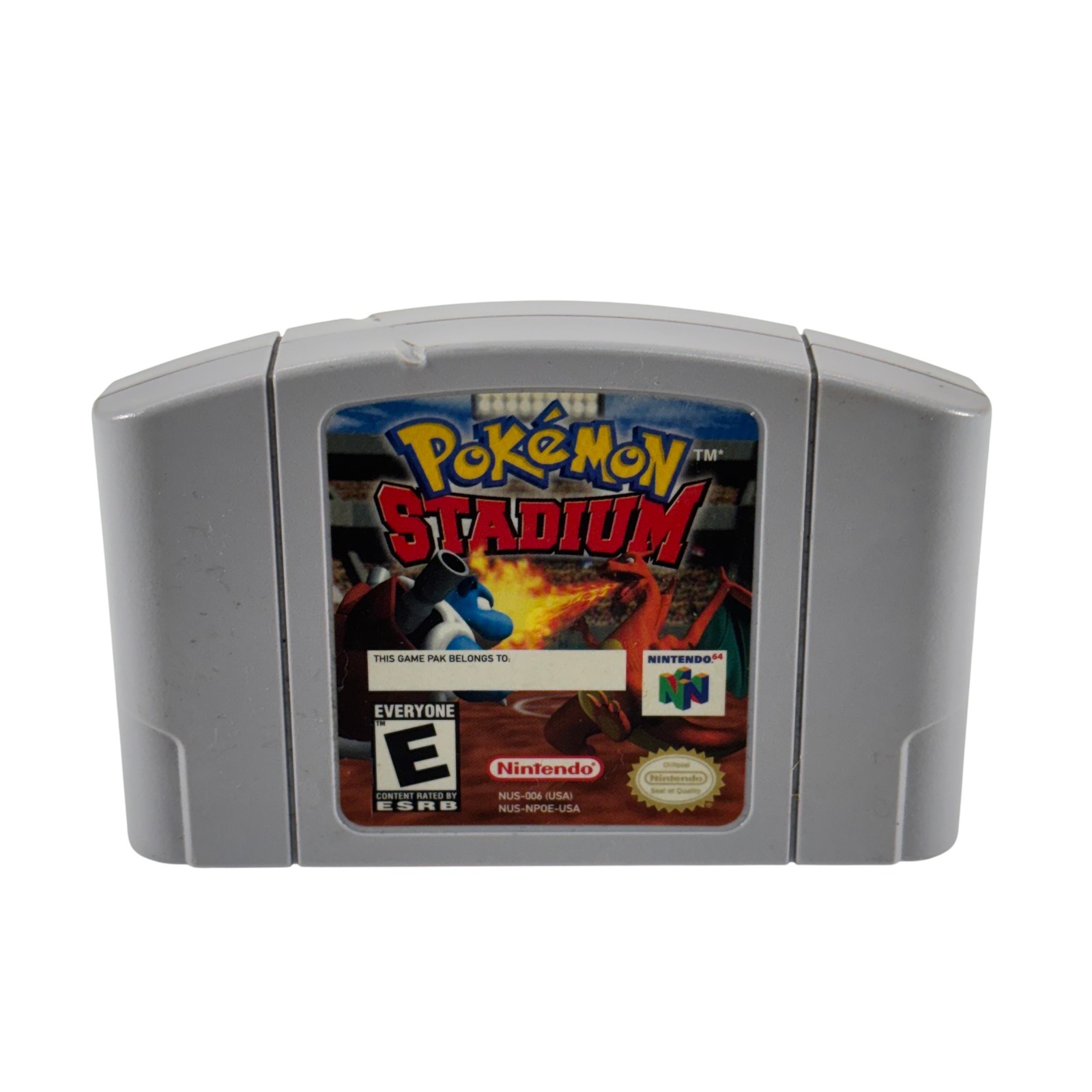 Pokemon Stadium Video Game for the Nintendo 64