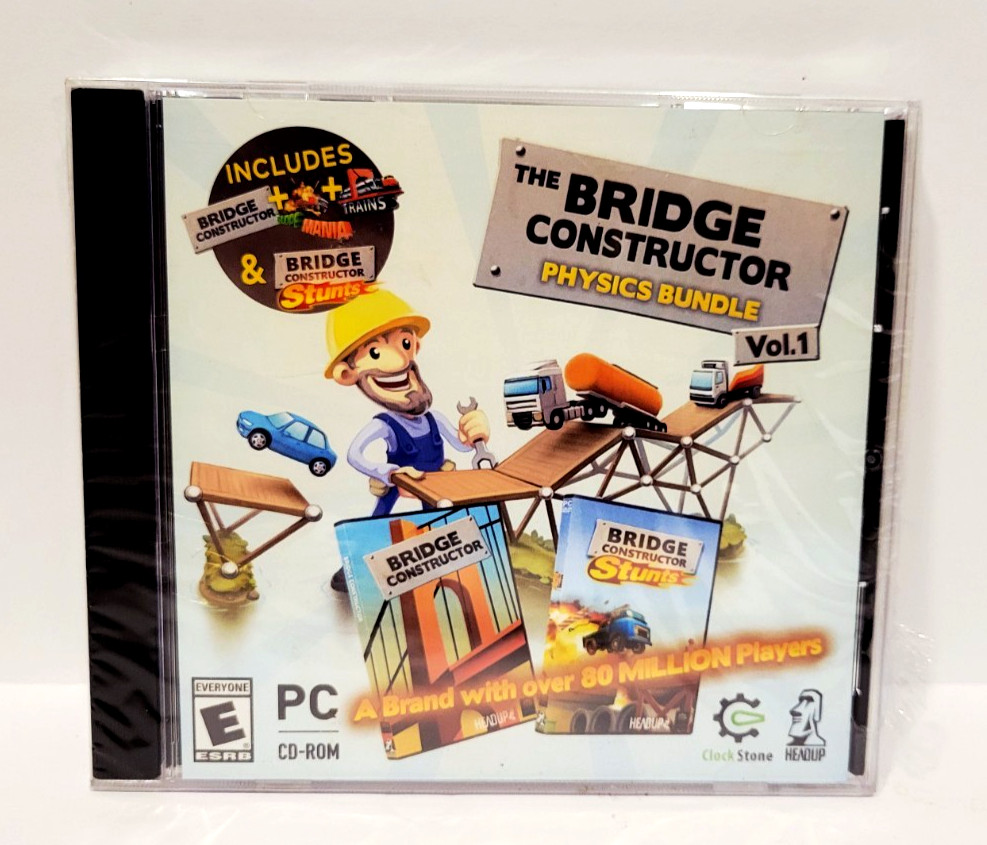 The Bridge Constructor Physics Bundle Vol. 1 – PC NEW & SEALED