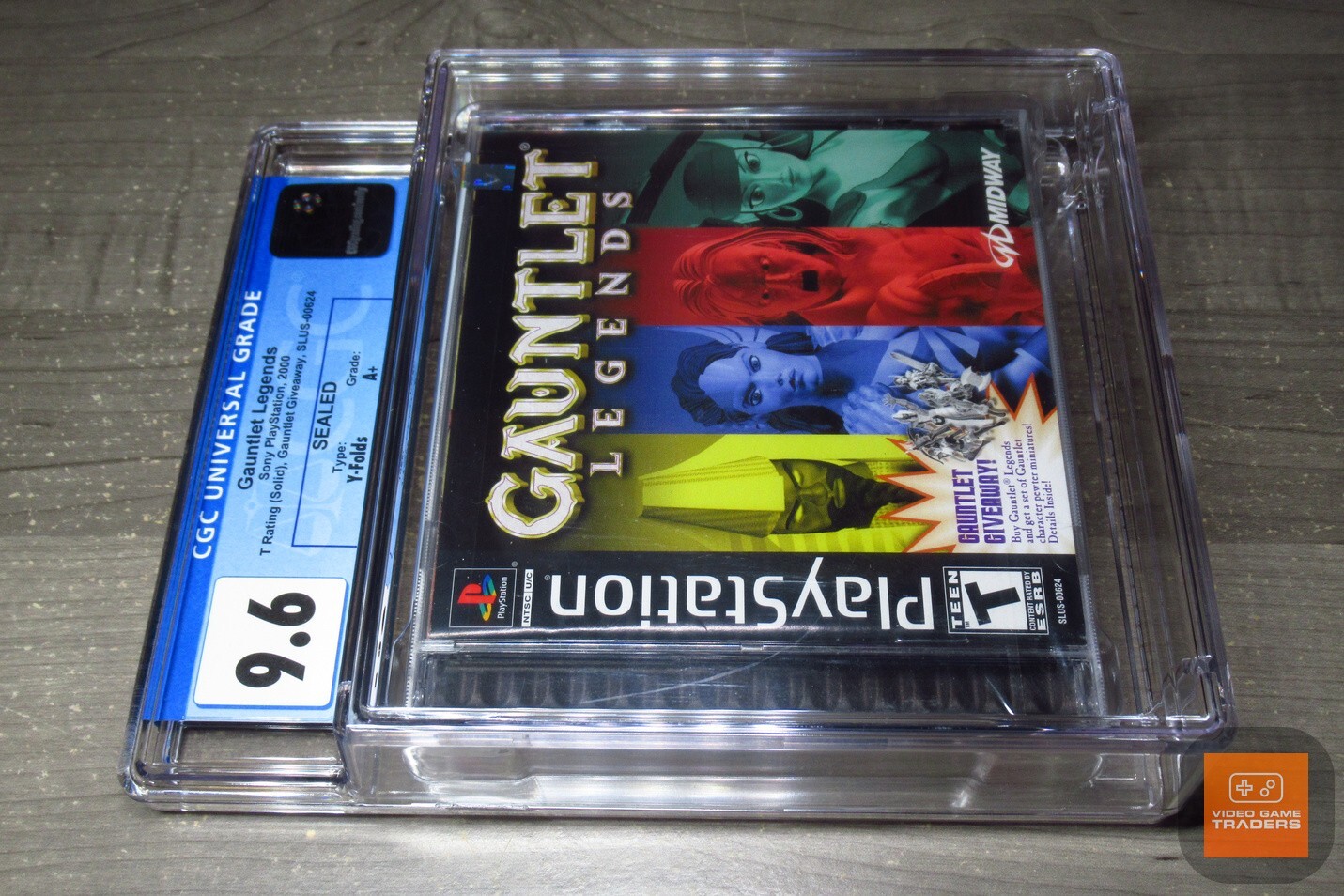 CGC 9.6 A+ – Gauntlet Legends PlayStation 1, PS1 2000 NEW!