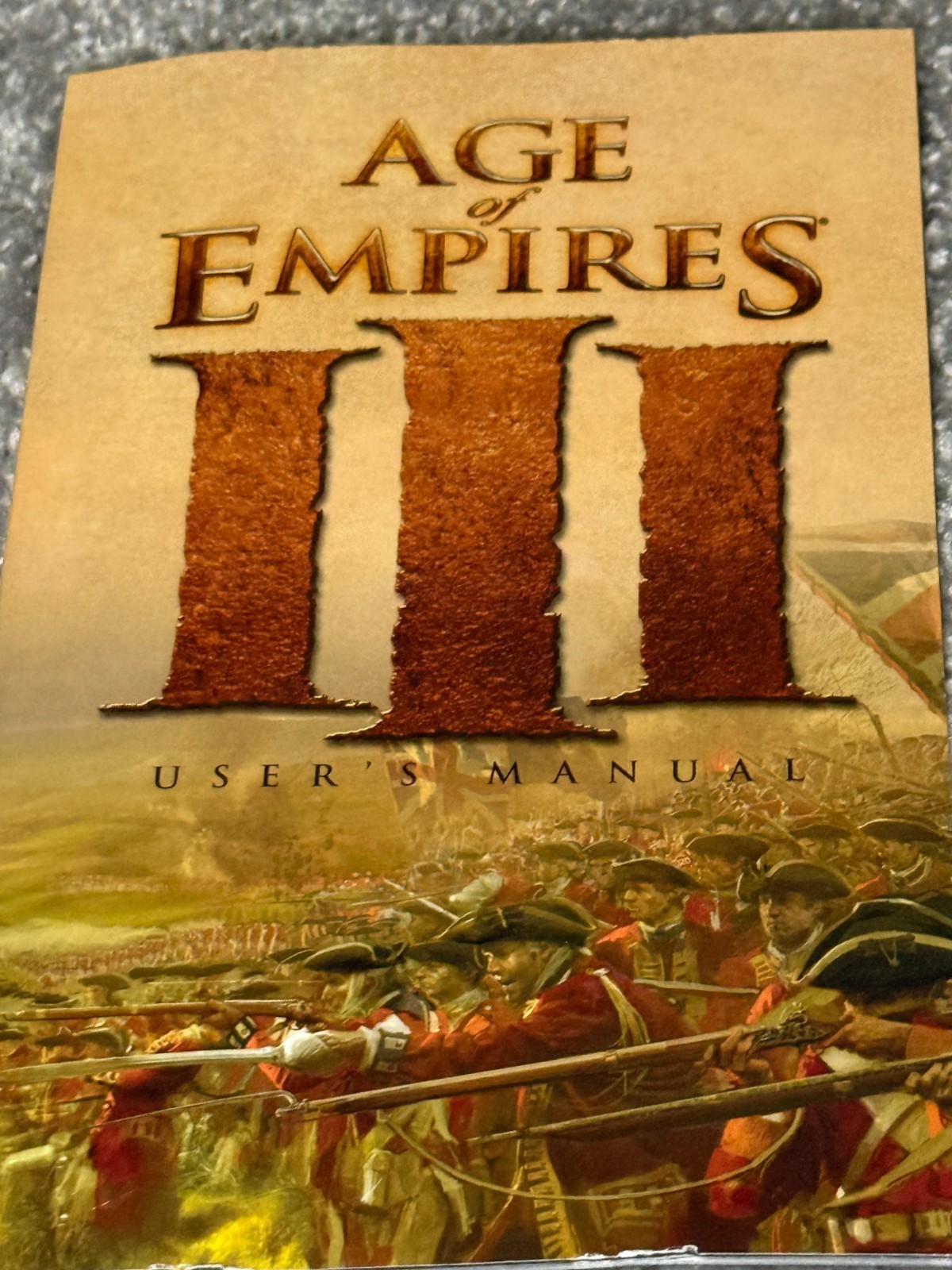 Age of Empires III 3 PC Game (3 CD-ROM, 2005) Complete Case Game Manuals Discs