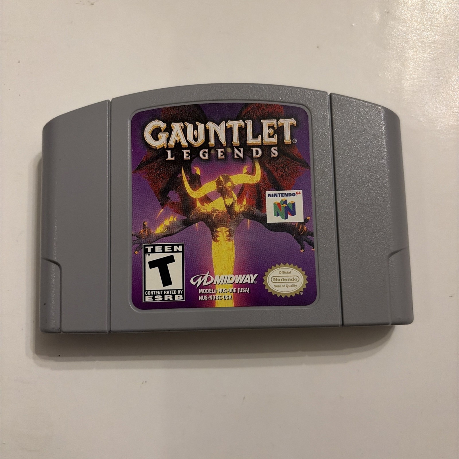 Gauntlet Legends – Nintendo 64 N64 – Authentic, Working, CIB