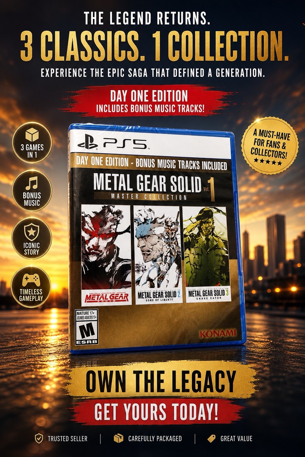 Metal Gear Solid Master Collection Vol. 1 PS5