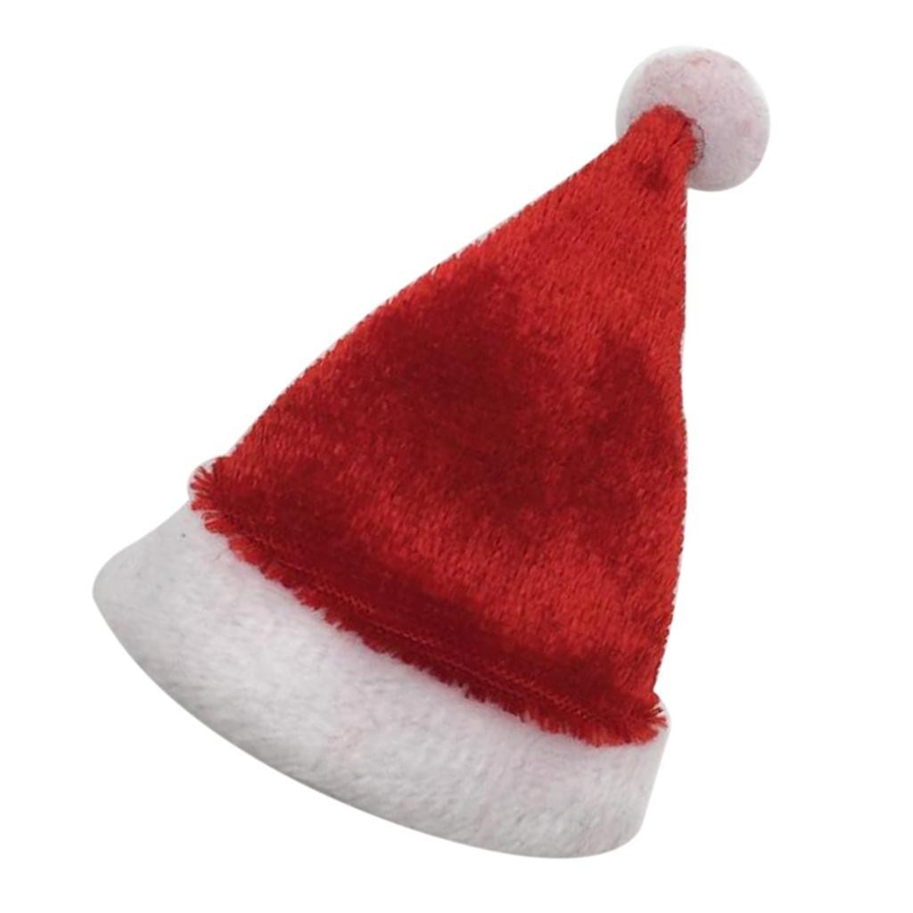 1:6 Red Cloth Christmas Hat Xmas 7cm for 12“ Phicen/Kumik Figure Toys