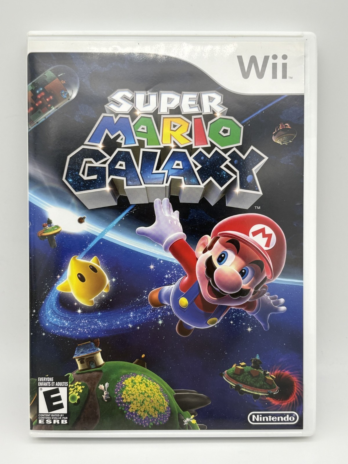 Super Mario Galaxy Nintendo Wii Game Tested & Complete CIB 2007 Working