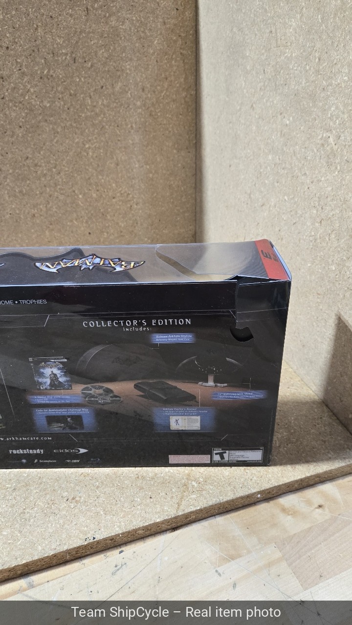 Batman Arkham Asylum Collectors Edition Sony PlayStation 3 Complete in B G2U