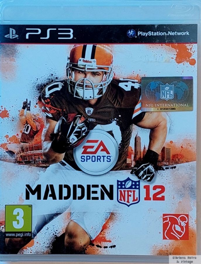 Madden NFL 12 (PlayStation 3, PEGI 3, EA Sports)