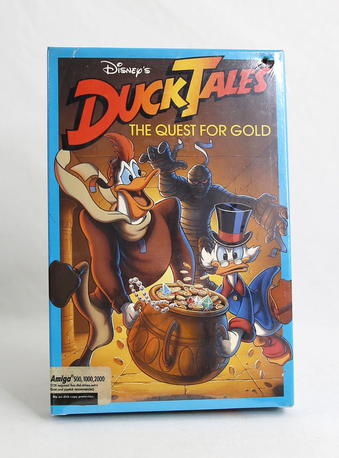 SEALED 1990 DuckTales: The Quest for Gold Disney Software Big Box PC