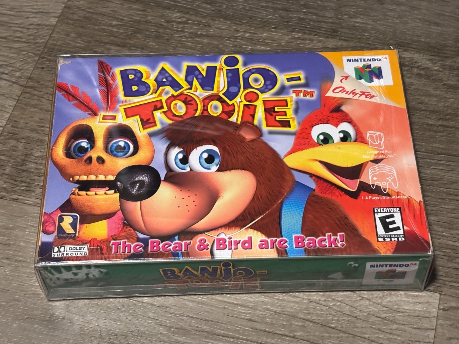 Banjo-Tooie Nintendo 64 N64 Complete CIB Authentic Good Shape Cleaned & Tested